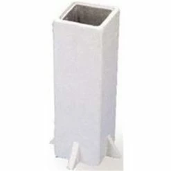 Athletic Specialties Female Rubber Covered Ground Anchor (Set of 3): AAO