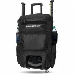 PowerNet Odyssey Rolling Gear Bag (Backpack): B014-BK