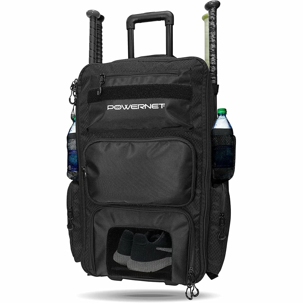 PowerNet Odyssey Rolling Gear Bag (Backpack): B014-BK 3 PowerNet Odyssey Rolling Gear Bag (Backpack): B014-BK
