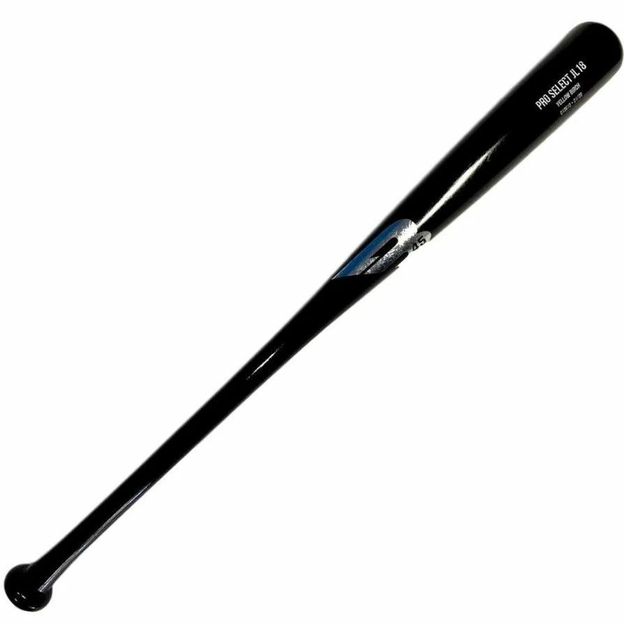 B45 JL18 Premium Birch Wood Baseball Bat: JL18-BLK 3 B45 JL18 Premium Birch Wood Baseball Bat: JL18-BLK