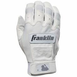 Franklin CFX Pro Full Color Chrome Adult Batting Gloves: 205 -Diamond Sport Gear Online Shop cfx pro full color chrome white 20591f front