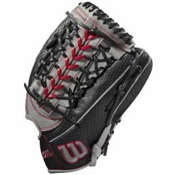 Wilson A2000 PF92SS 12.25" SuperSkin Baseball Glove: WBW1001101225 12 Wilson A2000 PF92SS 12.25" SuperSkin Baseball Glove: WBW1001101225 -Diamond Sport Gear Online Shop d98985b13b223505fd4a4698c0657e9d98a82d7f WBW100110 2 A2000 OF PF92SS 1225 BlackSnakeSS Grey Red