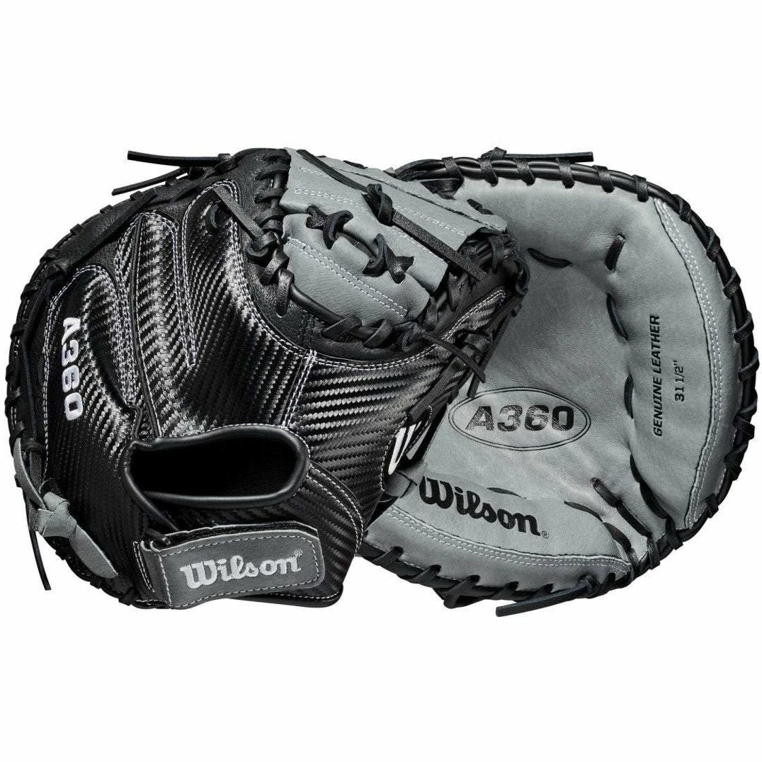 Wilson A360 31.5" Baseball Catcher's Mitt: WBW100190315 6 Wilson A360 31.5" Baseball Catcher's Mitt: WBW100190315 - Image 4