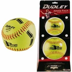 Dudley Jennie Finch Training Softballs (Set of 2): 4FPPT11R / 4FPPT12R -Diamond Sport Gear Online Shop dudley jennie finch fastpitch training softball sets 43c