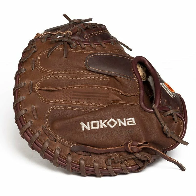 Nokona X2 Elite 33.5" Baseball Catcher's Mitt: X2-3350 5 Nokona X2 Elite 33.5" Baseball Catcher's Mitt: X2-3350 - Image 3