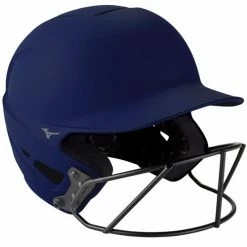 Mizuno F6 Solid Fastpitch Batting Helmet with Mask: 380395 / 380397 9 Mizuno F6 Solid Fastpitch Batting Helmet with Mask: 380395 / 380397 -Diamond Sport Gear Online Shop f navy v
