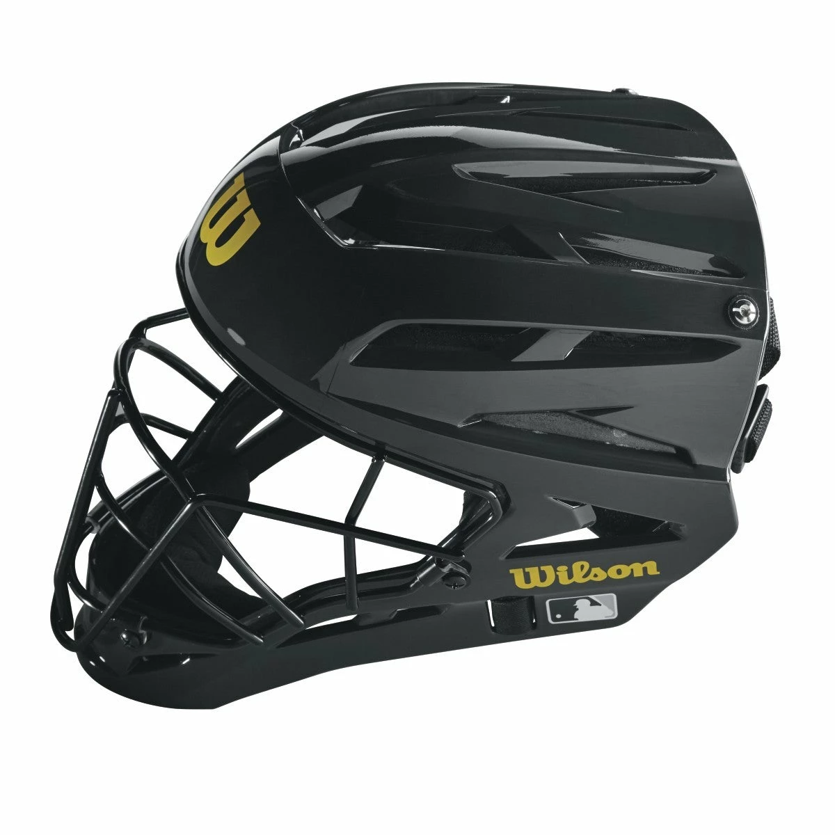 Wilson Pro Stock Steel Umpire Helmet: WTA5801BL 5 Wilson Pro Stock Steel Umpire Helmet: WTA5801BL - Image 3