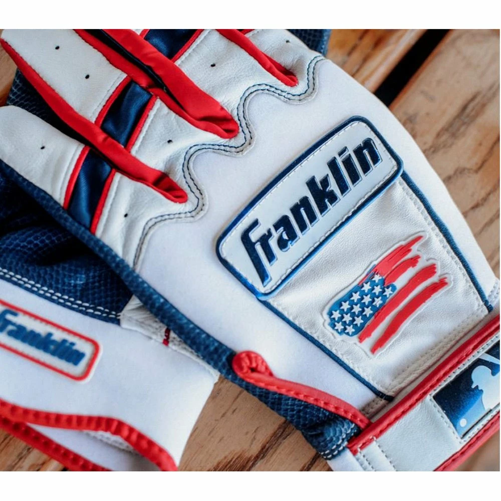 Franklin CFX Pro Fourth of July Limited Edition Adult Batting Gloves: 21651 4 Franklin CFX Pro Fourth of July Limited Edition Adult Batting Gloves: 21651 - Image 2