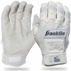 Franklin CFX Pro Full Color Chrome Adult Batting Gloves: 205 -Diamond Sport Gear Online Shop franklin chrome white
