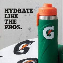 Gatorade 26 oz Stainless Steel Water Bottle: 43669 -Diamond Sport Gear Online Shop gatorade steel 5