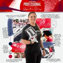 Easton Haylie McCleney Professional Collection Signature Series 12.75" Fastpitch Softball Glove: HM8136 9 Easton Haylie McCleney Professional Collection Signature Series 12.75" Fastpitch Softball Glove: HM8136 -Diamond Sport Gear Online Shop hm81365
