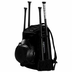 Franklin MLB® Traveler Chrome Bat Pack Backpack: 23482C 16 Franklin MLB® Traveler Chrome Bat Pack Backpack: 23482C -Diamond Sport Gear Online Shop mlb traveler elite chrome bat pack black 2 1
