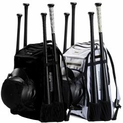 Franklin MLB® Traveler Chrome Bat Pack Backpack: 23482C 23 Franklin MLB® Traveler Chrome Bat Pack Backpack: 23482C -Diamond Sport Gear Online Shop mlb traveler elite chrome bat pack white 2 1