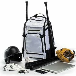 Franklin MLB® Traveler Chrome Bat Pack Backpack: 23482C 17 Franklin MLB® Traveler Chrome Bat Pack Backpack: 23482C -Diamond Sport Gear Online Shop mlb traveler elite chrome bat pack white 6