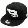 B45 Black 9FIFTY New Era Snapback Hat: 950-BLACK -Diamond Sport Gear Online Shop new era cap headwear small medium black 9fifty new era snapback hat 10860362236003 2957x e24a9480 844e 417a 94b2 eaec3c971ffd