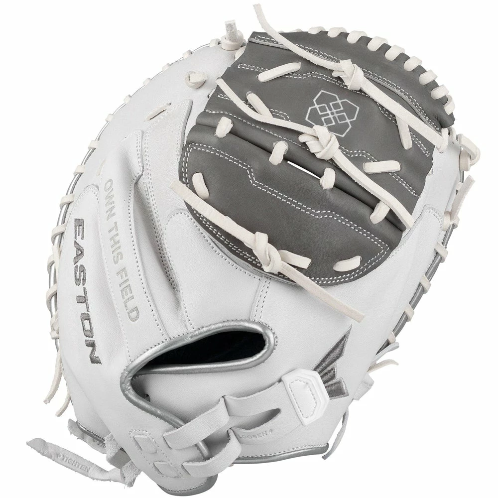Easton Jen Schroeder Professional Collection Signature Series 34" Fastpitch Catcher's Mitt: RUDI2020 3 Easton Jen Schroeder Professional Collection Signature Series 34" Fastpitch Catcher's Mitt: RUDI2020