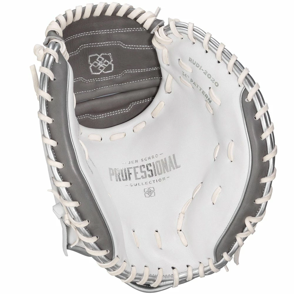Easton Jen Schroeder Professional Collection Signature Series 34" Fastpitch Catcher's Mitt: RUDI2020 4 Easton Jen Schroeder Professional Collection Signature Series 34" Fastpitch Catcher's Mitt: RUDI2020 - Image 2