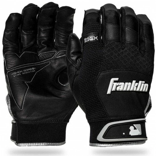 Franklin Shok-Sorb X Youth Batting Gloves: 209 3 Franklin Shok-Sorb X Youth Batting Gloves: 209