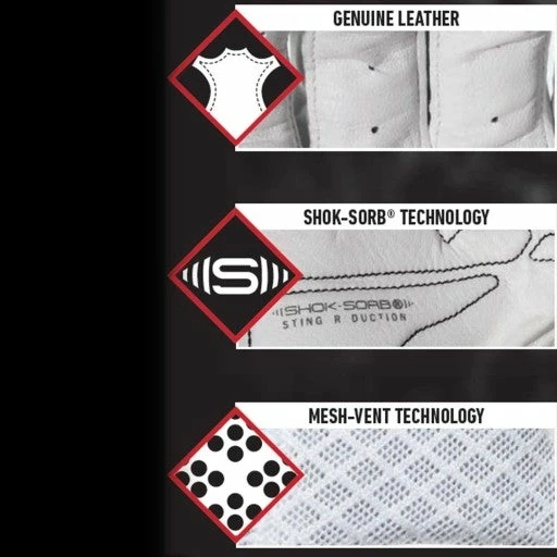 Franklin Shok-Sorb X Youth Batting Gloves: 209 5 Franklin Shok-Sorb X Youth Batting Gloves: 209 - Image 3