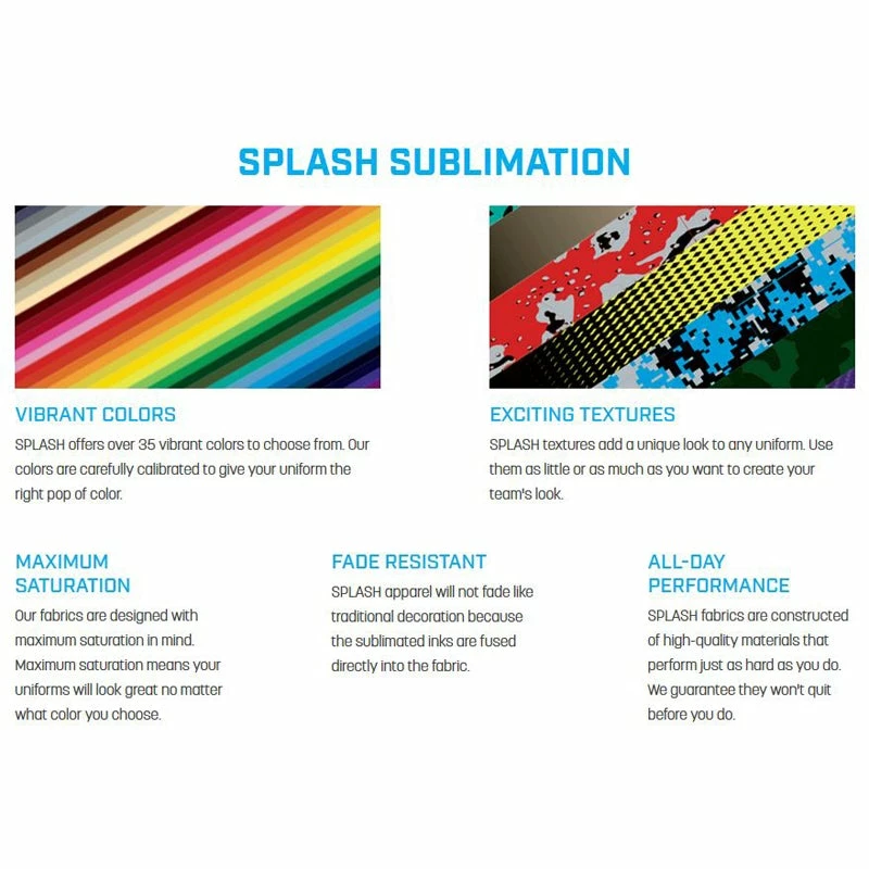 Champro Sports Champro Custom Sublimated Splash Uniforms: SPLASH 15 Champro Sports Champro Custom Sublimated Splash Uniforms: SPLASH - Image 13