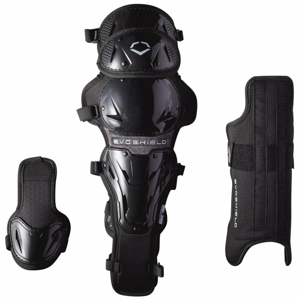 EvoShield Pro-SRZ Catcher's Leg Guard System: WB57079 / WB57080 4 EvoShield Pro-SRZ Catcher's Leg Guard System: WB57079 / WB57080 - Image 2