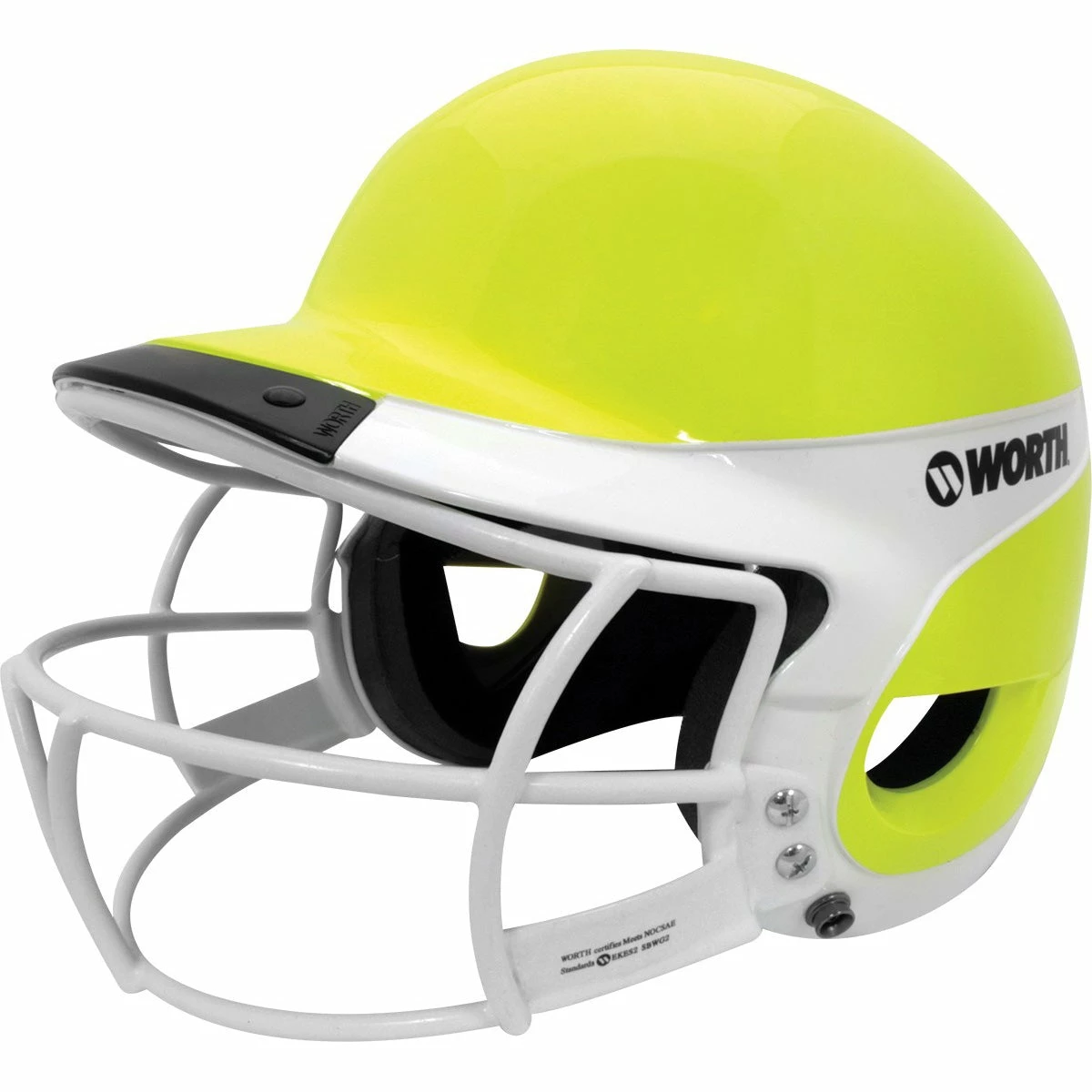 Worth Liberty Batting Helmet with Mask: WLBH / WLBHA 3 Worth Liberty Batting Helmet with Mask: WLBH / WLBHA