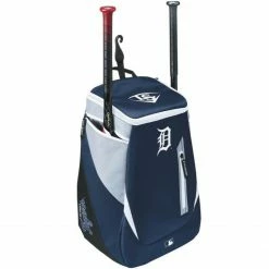 Louisville Slugger Genuine MLB Backpack - Detroit Tigers: WTL9302TCDET