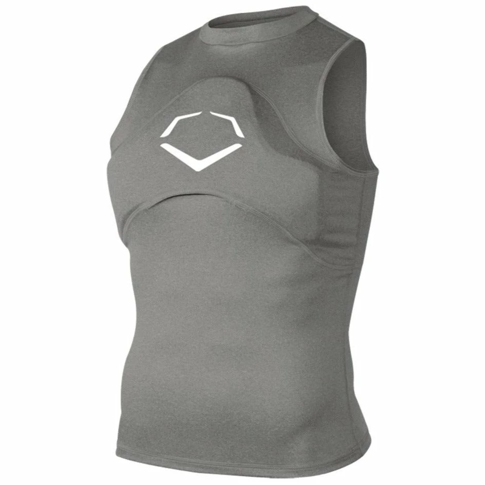 EvoShield Chest Guard Sleeveless Shirt: WTV3100CH 3 EvoShield Chest Guard Sleeveless Shirt: WTV3100CH